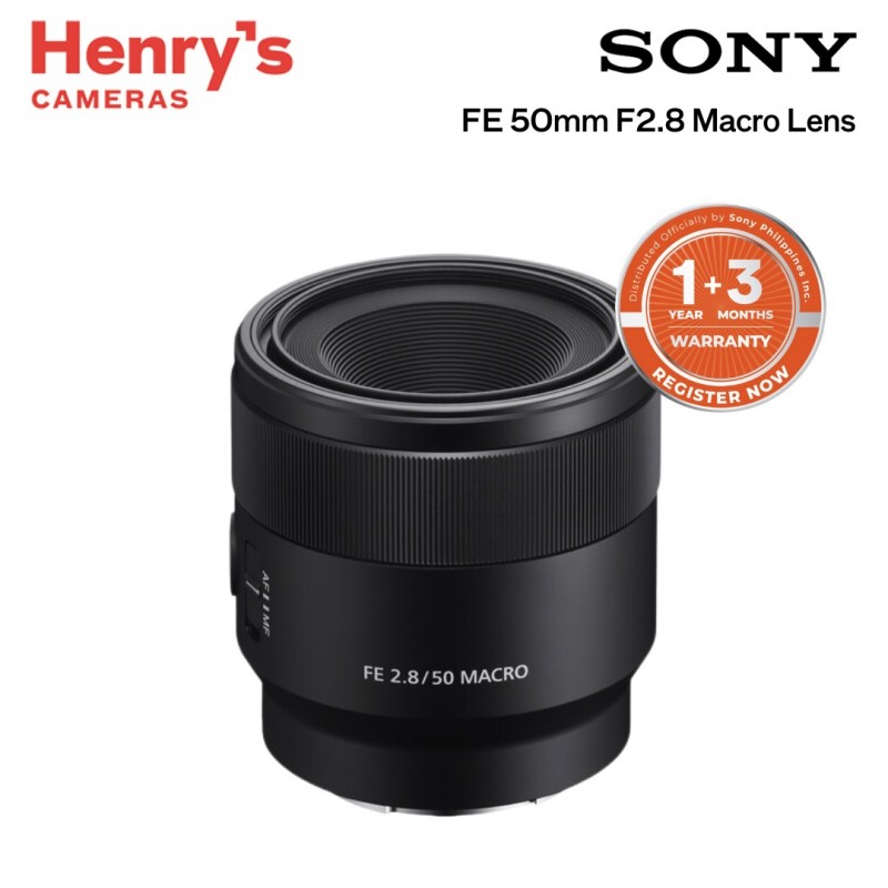 Sony FE 50mm F/2.8 Macro Lens [ONLINE PRICE]